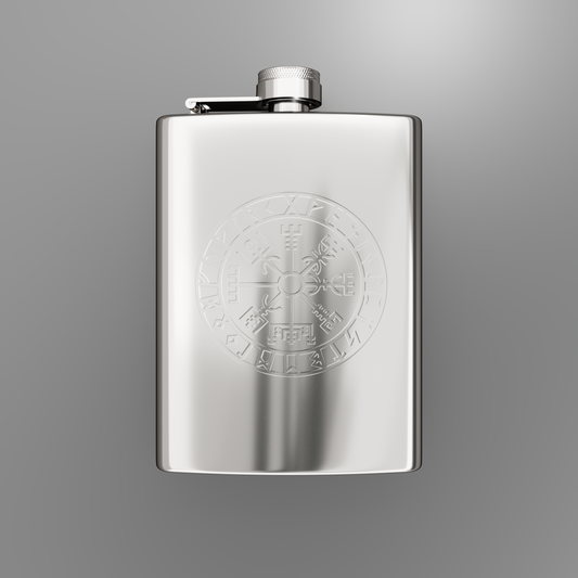 Vegvisir Hip Flask