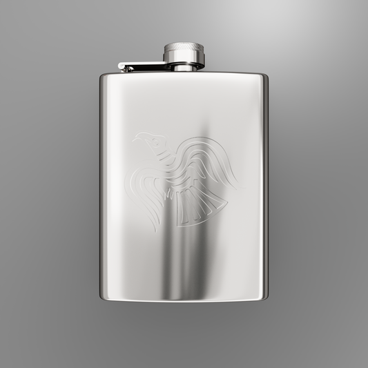 Odin's Raven Hip Flask