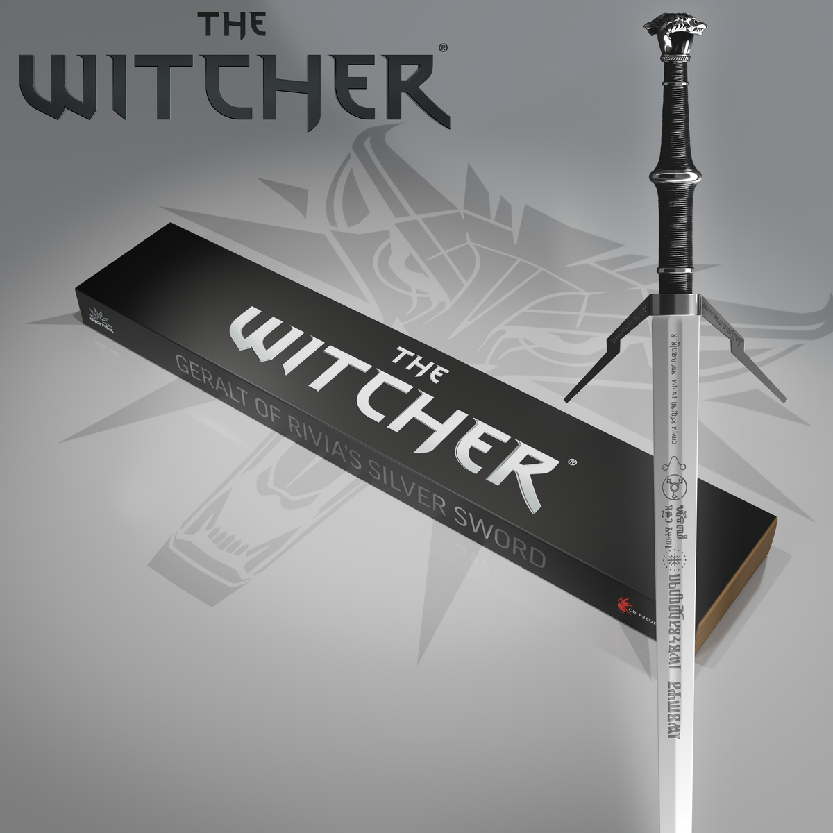 Geralt of Rivia's Silver Sword | Officially Licensed | The Witcher