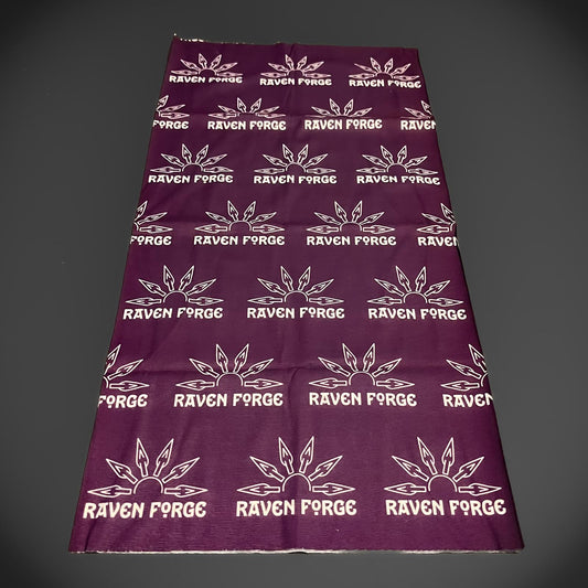 Raven Forge Purple Neck Tube