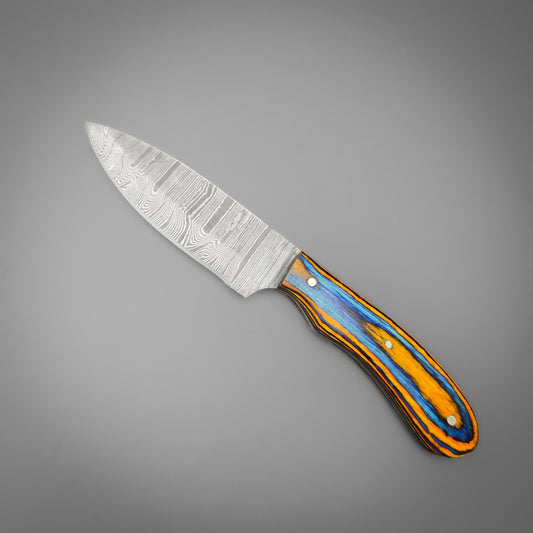 Crafter's Damascus Drop Point