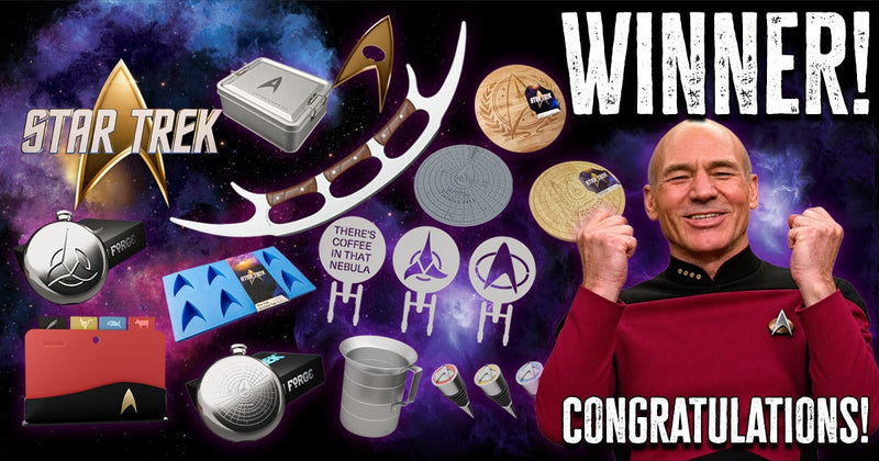 Sunday Giveaway Winner: Jan Varty wins our ENTIRE Star Trek Collection