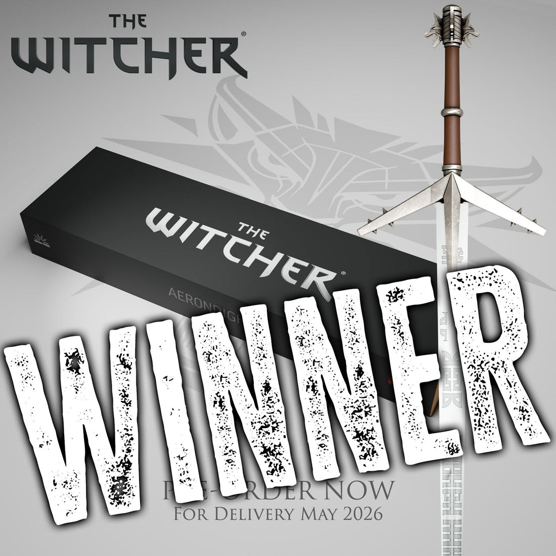 Sunday Giveaway winner – Aerondight Witcher sword