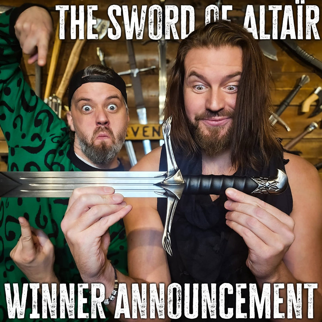 Sunday Giveaway winner – Sword of Altaïr