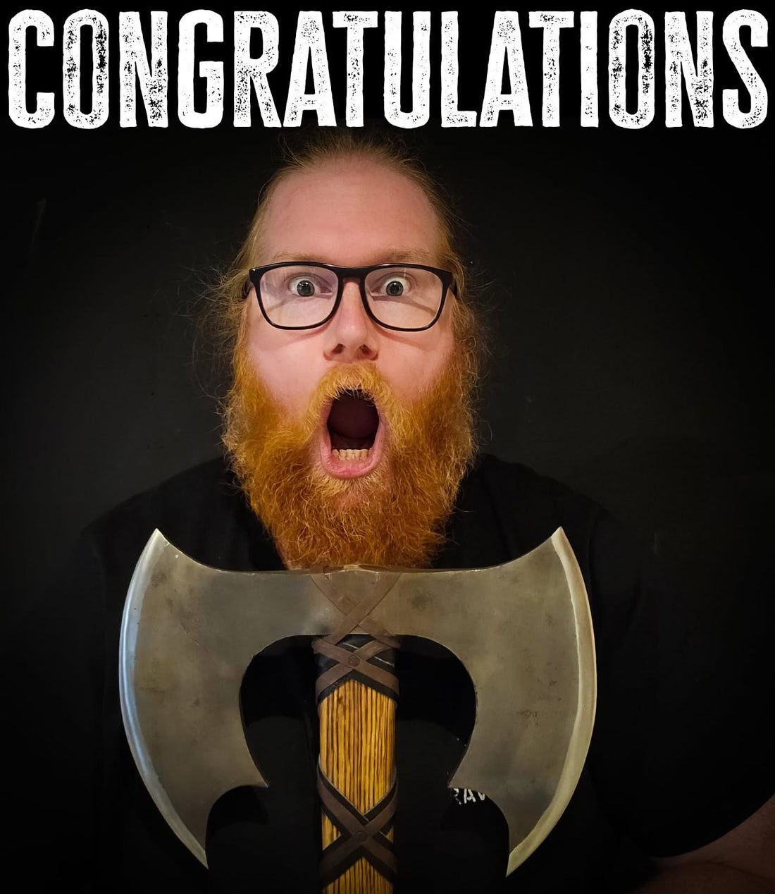 Sunday Giveaway winner – The Frazetta axe