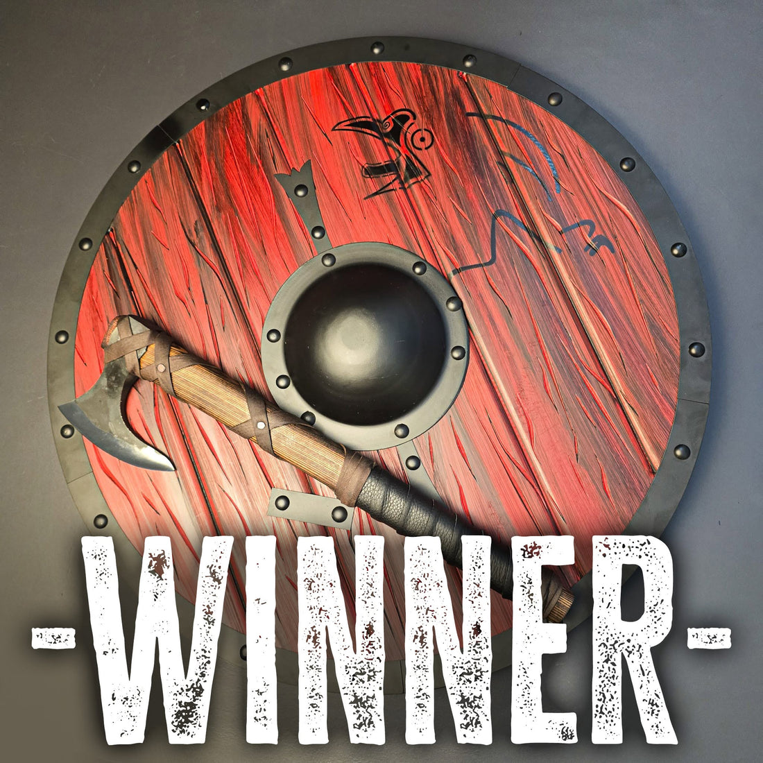Sunday Giveaway winner – axe and shield