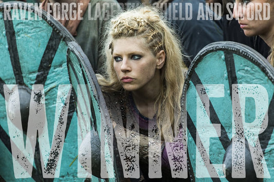 Sunday Giveaway winner – Viking sword and Lagertha shield