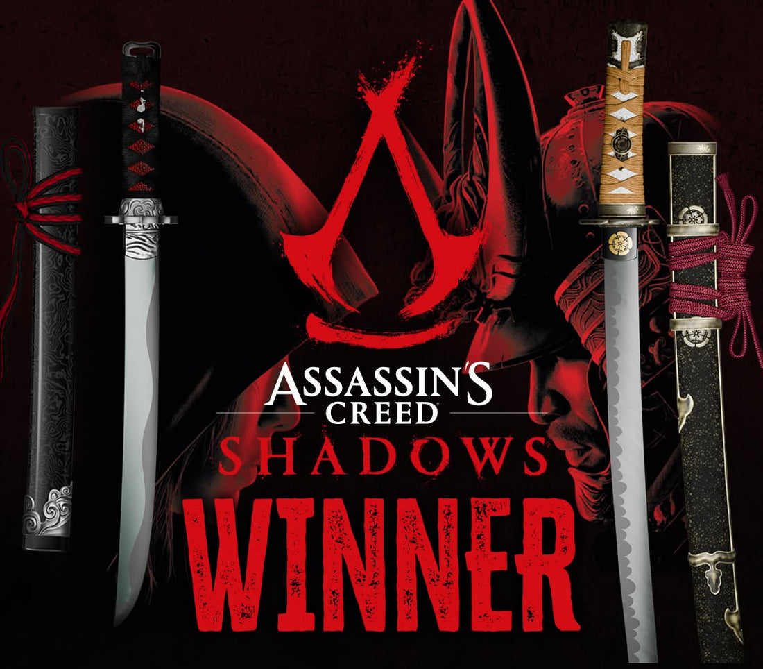 Sunday Giveaway winner – Assassin's Creed Shadows swords