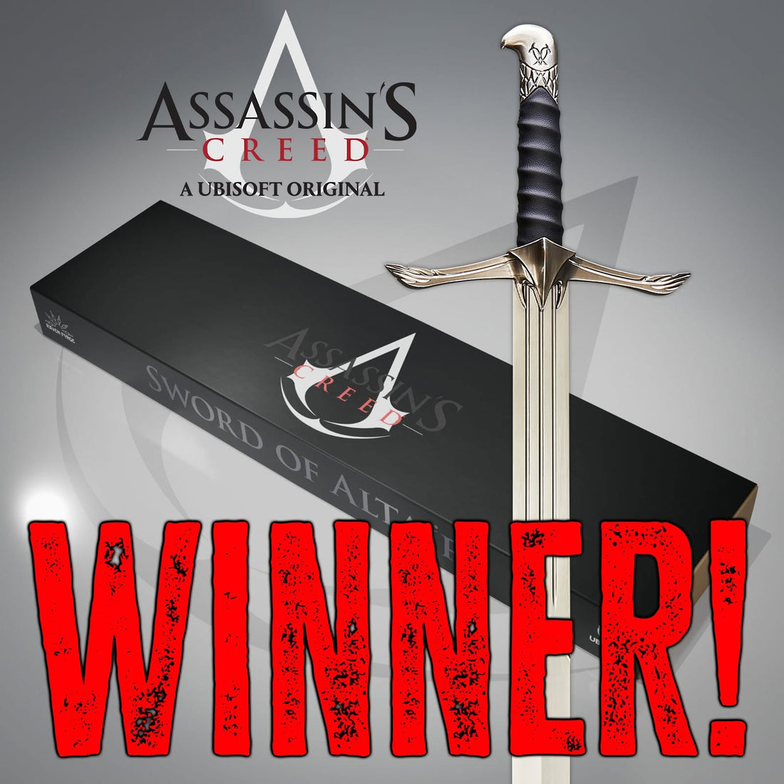 Sunday Giveaway winner – Sword of Altaïr