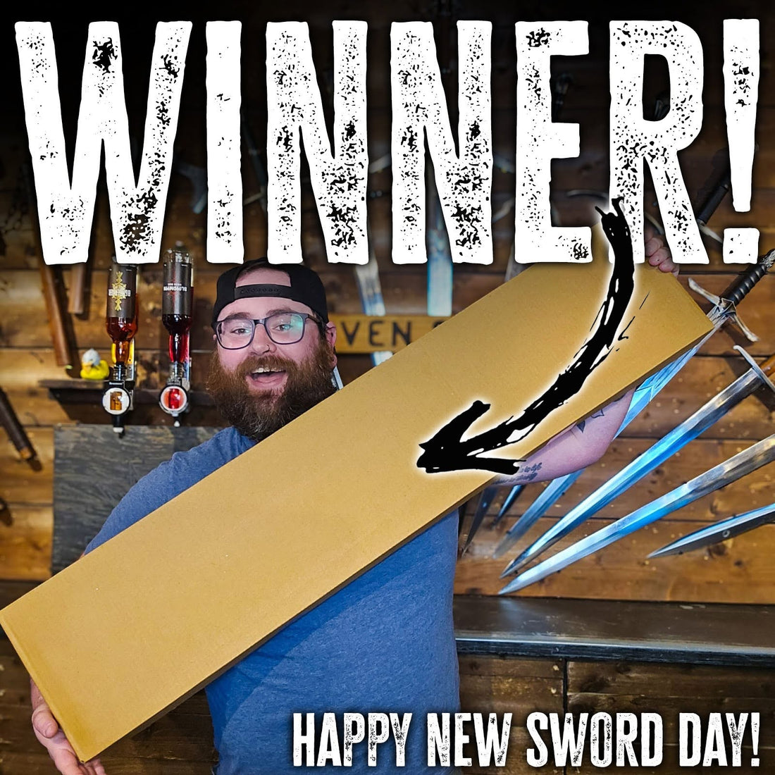 Sunday Giveaway winner – Roman Gladius from Raven Forge
