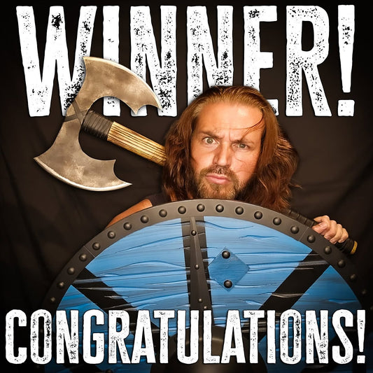 Sunday Giveaway winner – Viking axe and shield set from Raven Forge