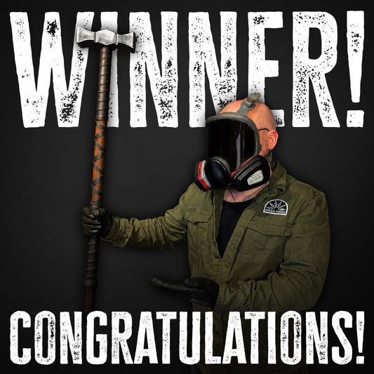 Sunday Giveaway winner – Colossal Warhammer from Raven Forge