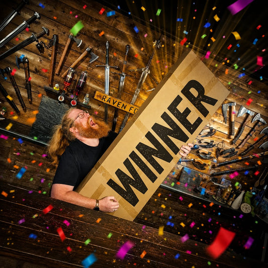 Sunday Giveaway winner – Henry VIII sword from Raven Forge