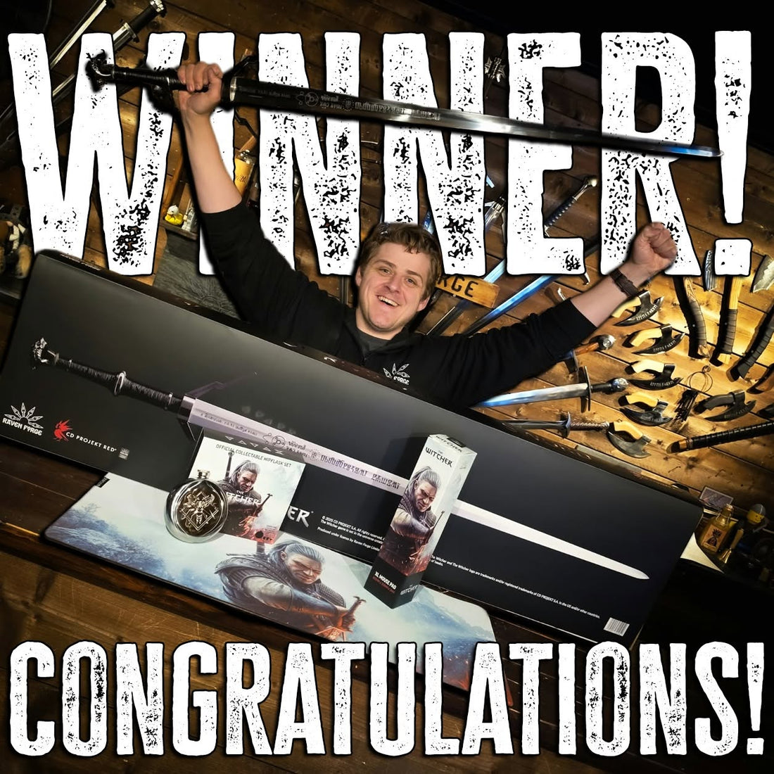 Sunday Giveaway winner – Witcher mega bundle from Raven Forge