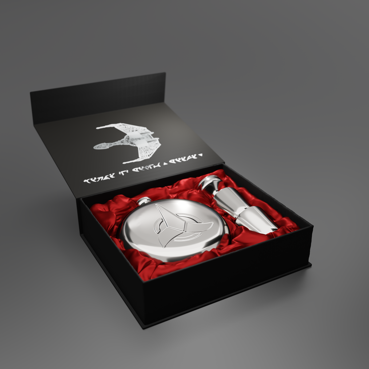 Star Trek Klingon Hipflask