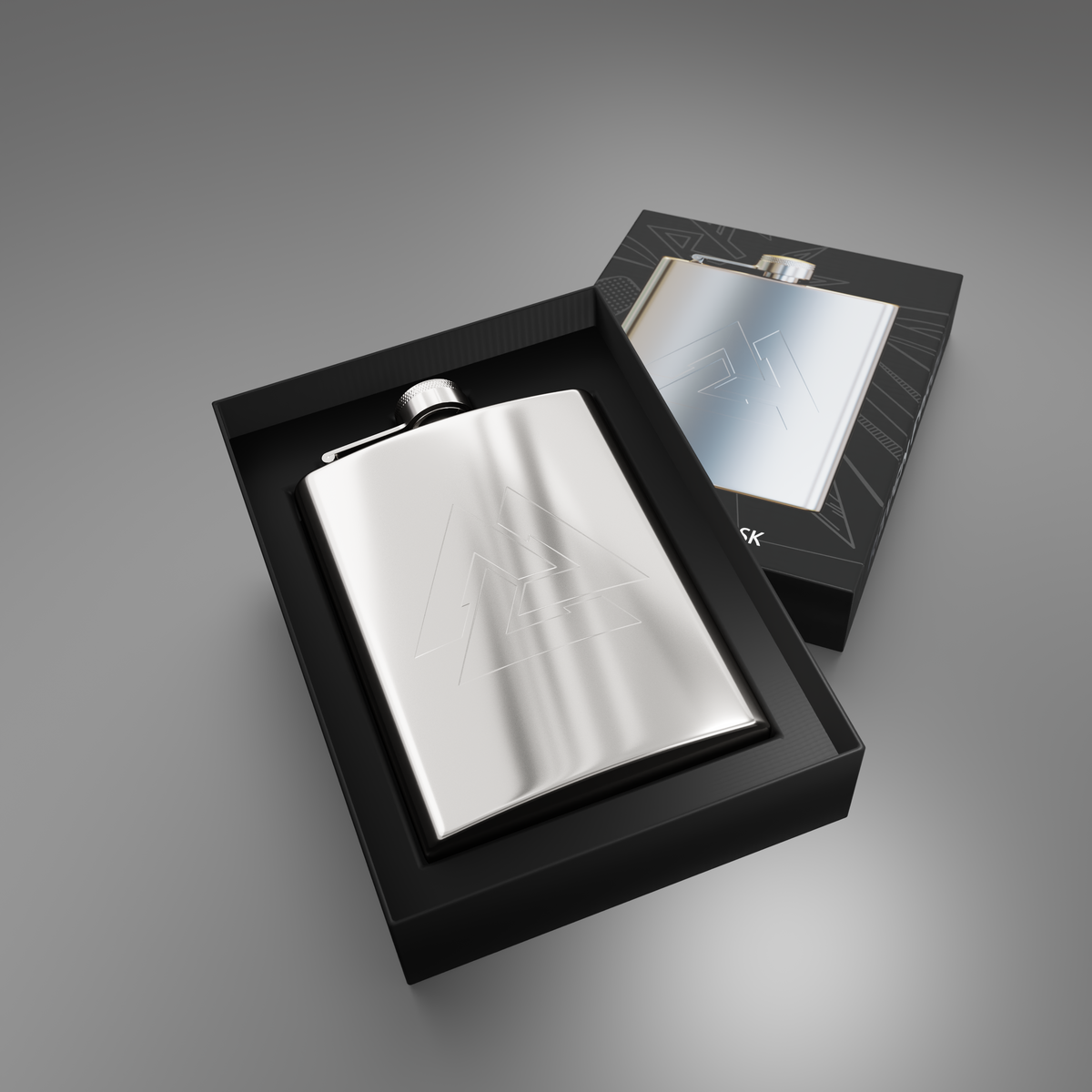 Valknut Hip Flask