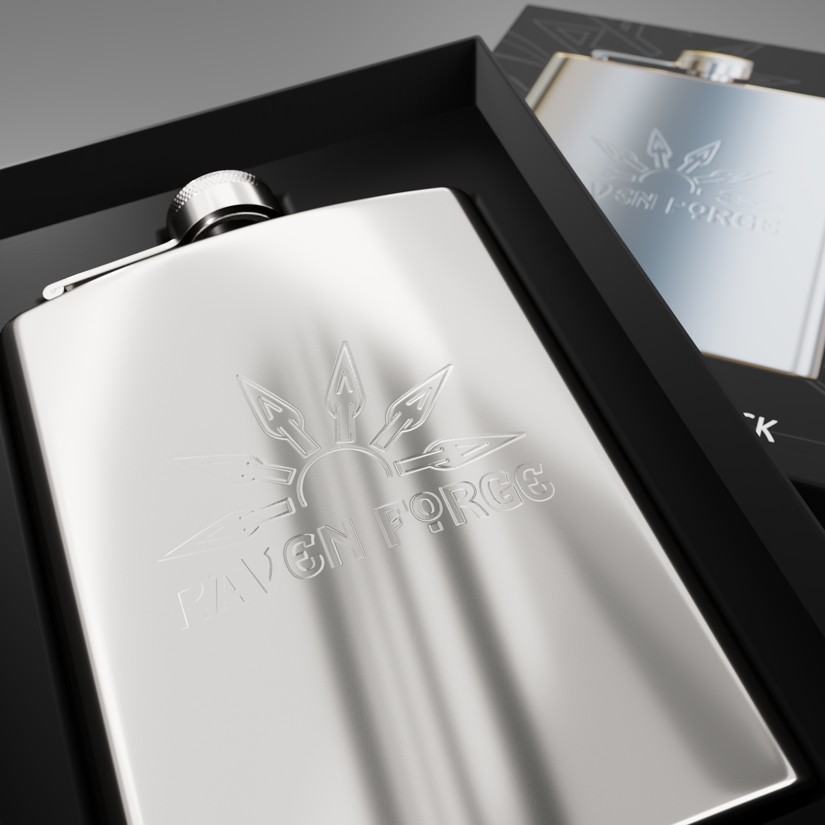 Raven Forge Hip Flask