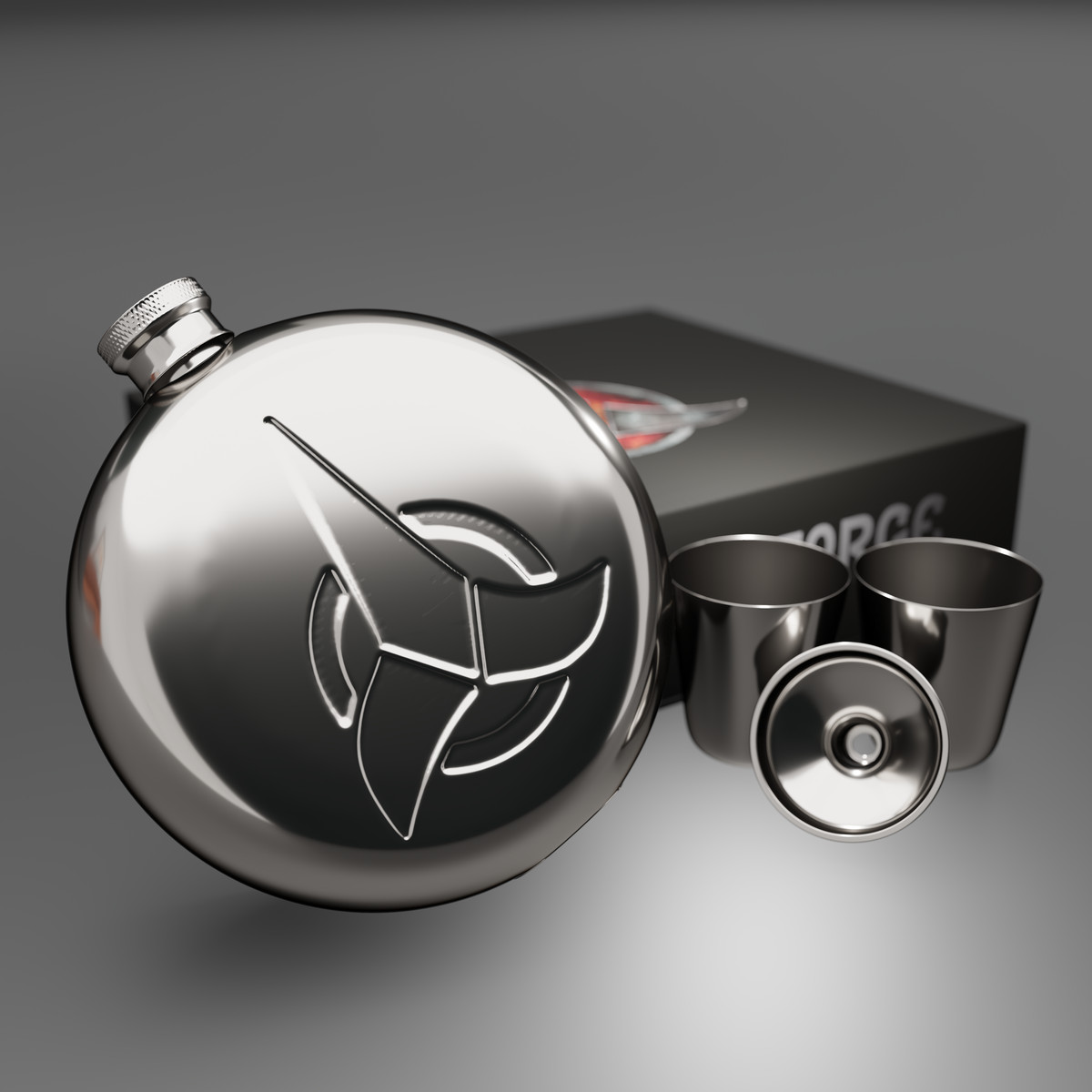 Star Trek Klingon Hipflask