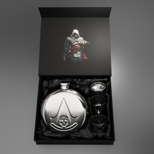 Assassin's Creed Black Flag Hipflask