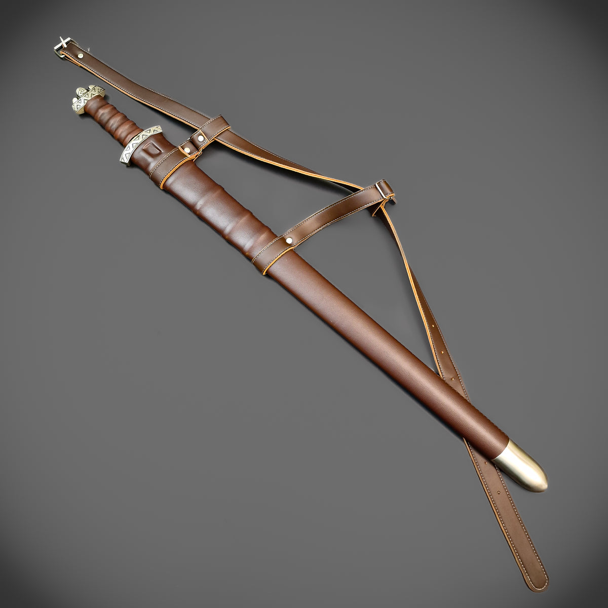 Damascus Viking Sword