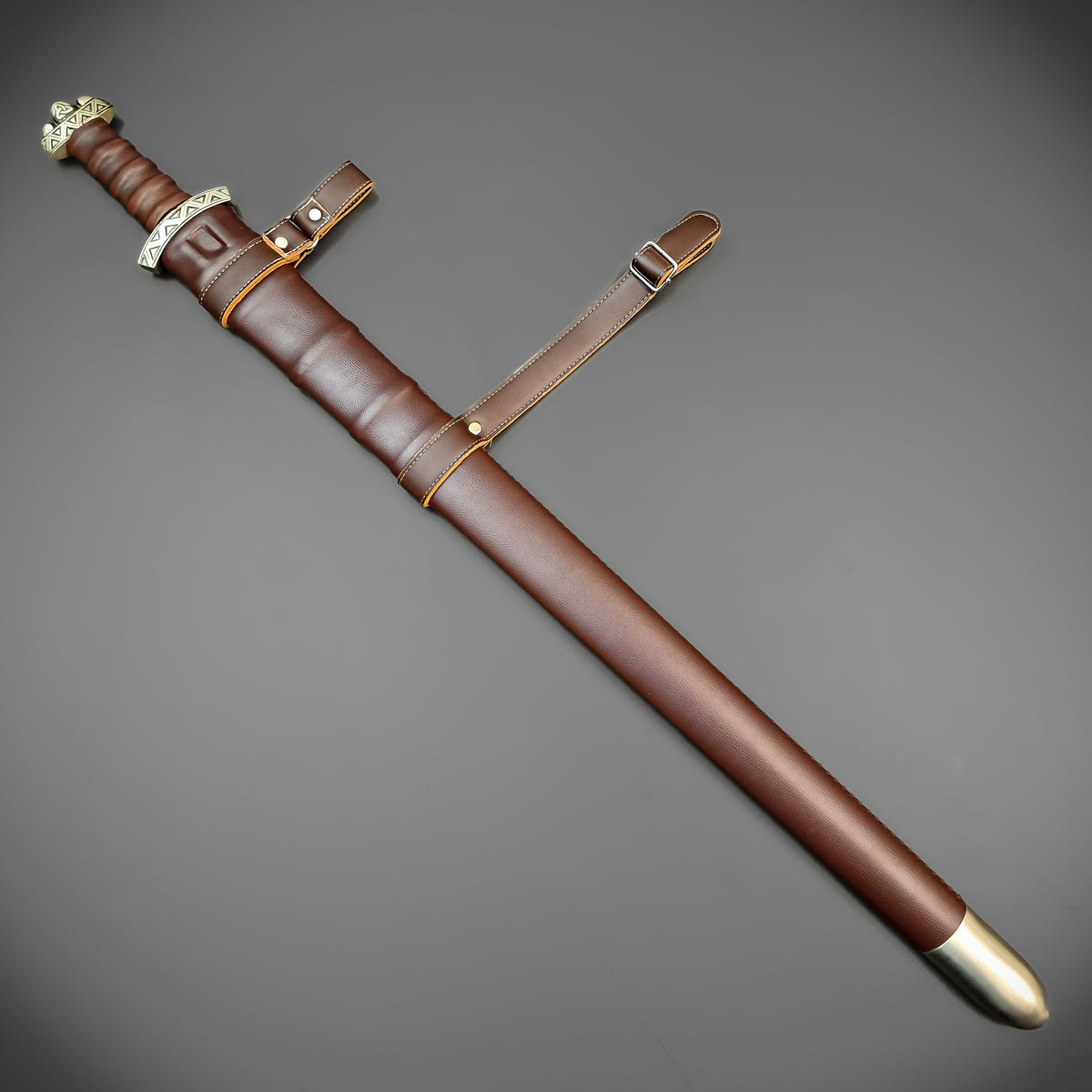 Damascus Viking Sword