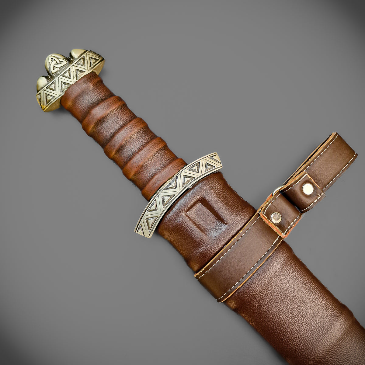 Damascus Viking Sword