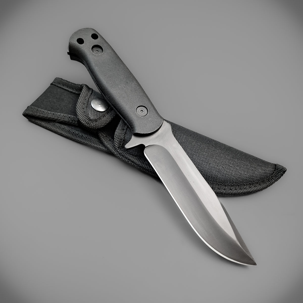 Bushcraft knife - Black