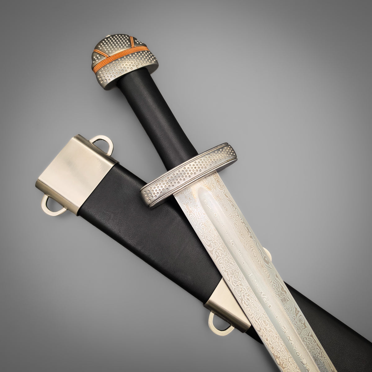 Jarl Damascus Viking Sword