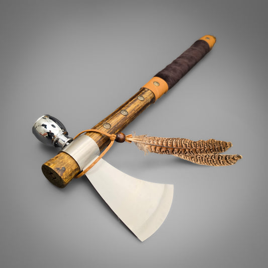 Chief Tomahawk Peace Pipe