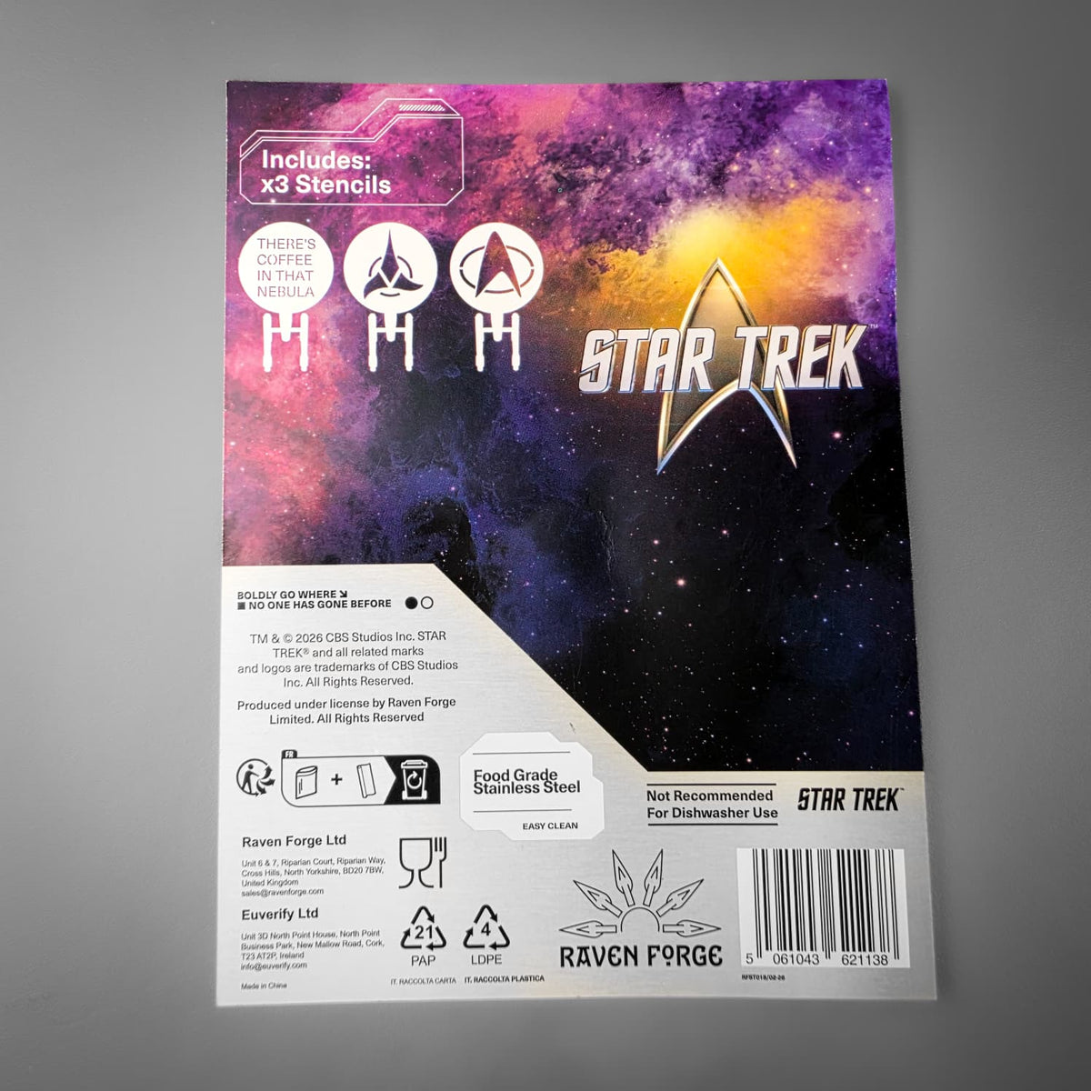 Star Trek Coffee Stencils