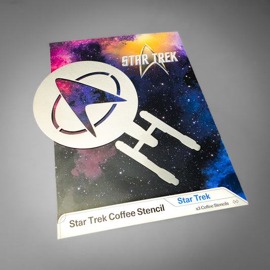 Star Trek Coffee Stencils