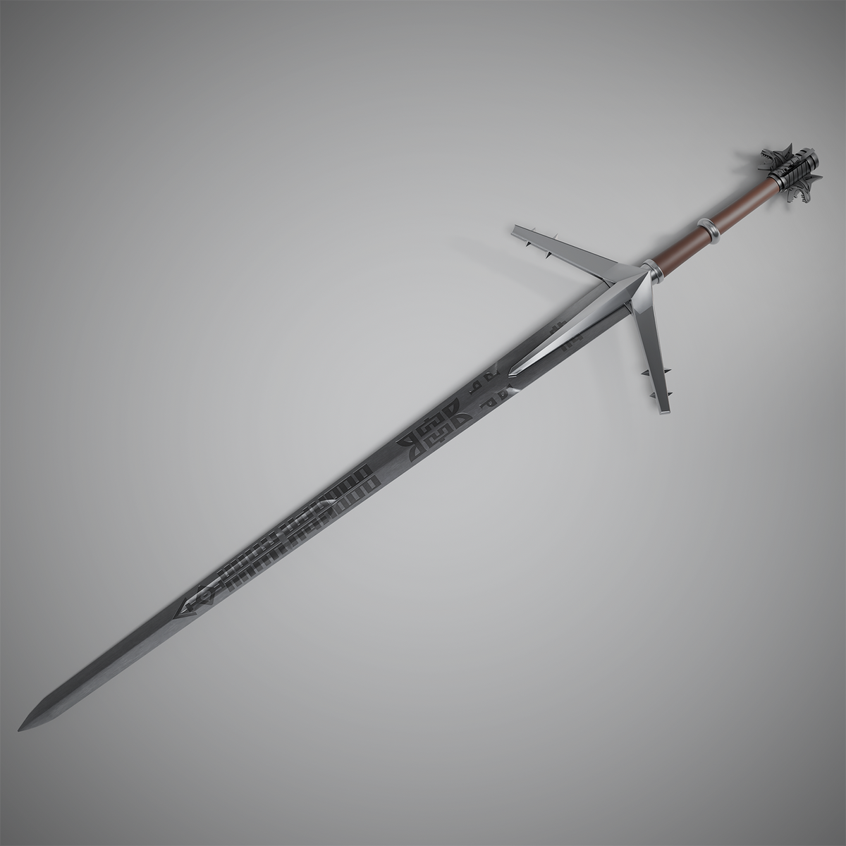 Geralt of Rivia's Aerondight Silver Sword – The Witcher