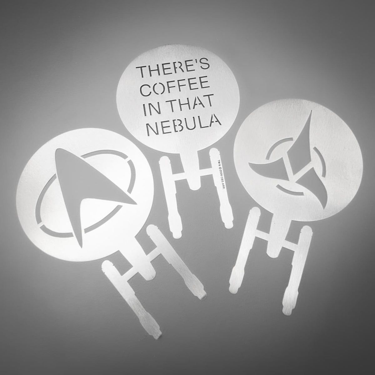 Star Trek Coffee Stencils