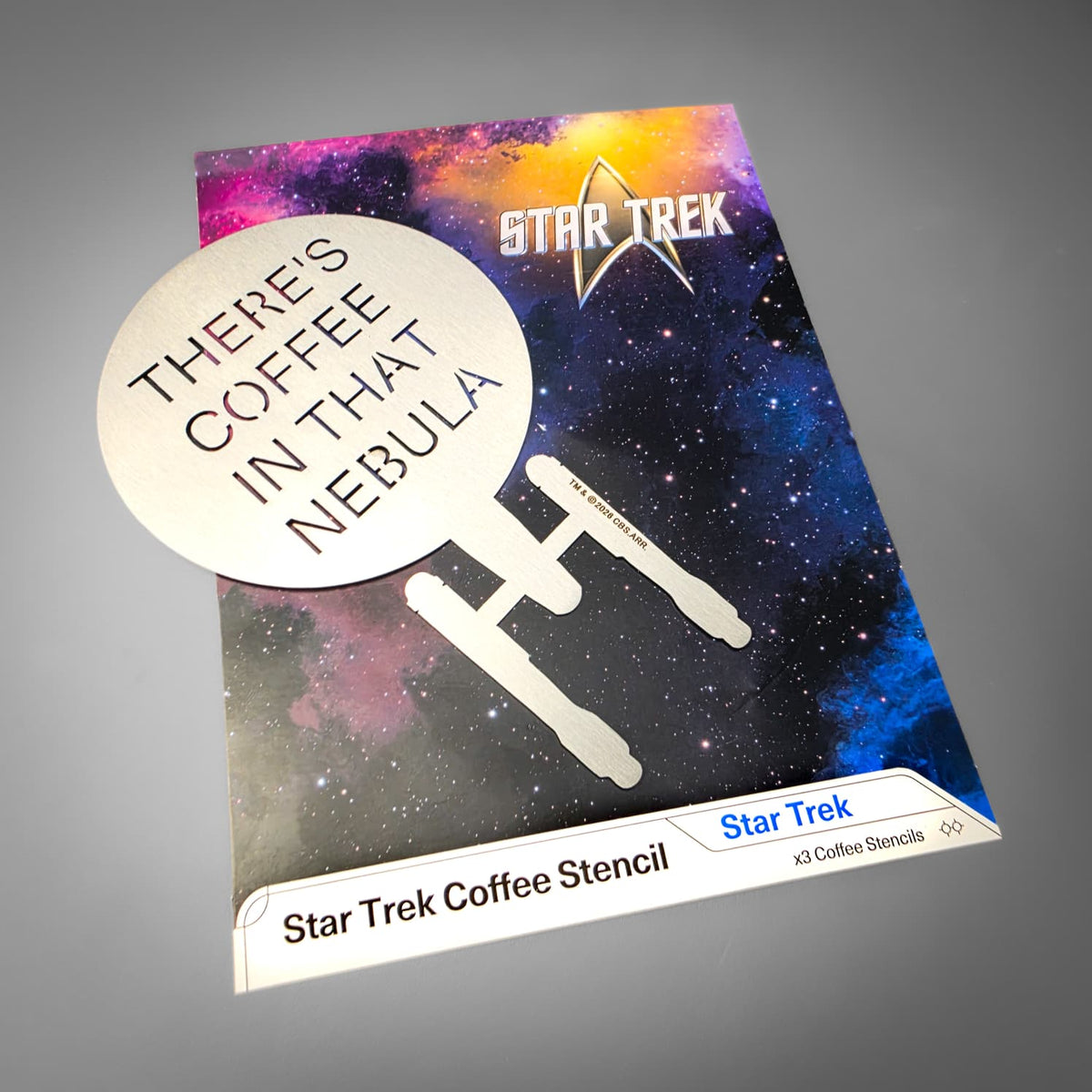 Star Trek Coffee Stencils