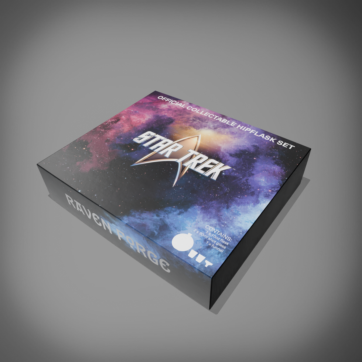 Star Trek Enterprise Hipflask