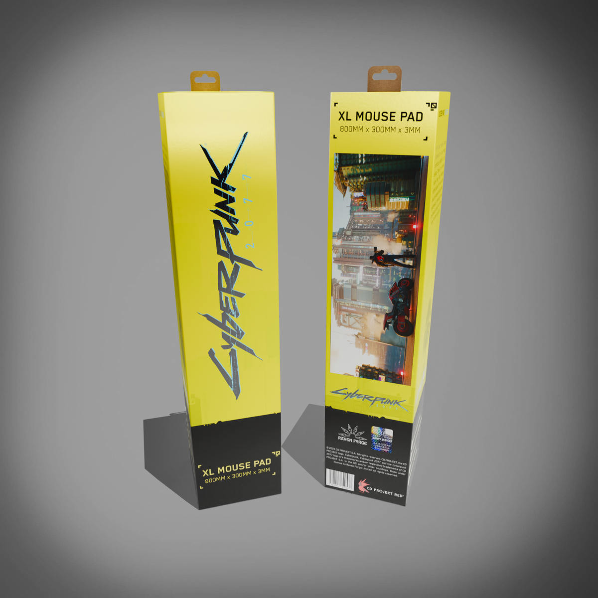Cyberpunk 2077 Desk Mat - Night City Views