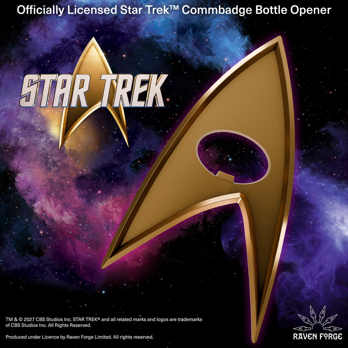 Star Trek Commbadge Bottle Opener