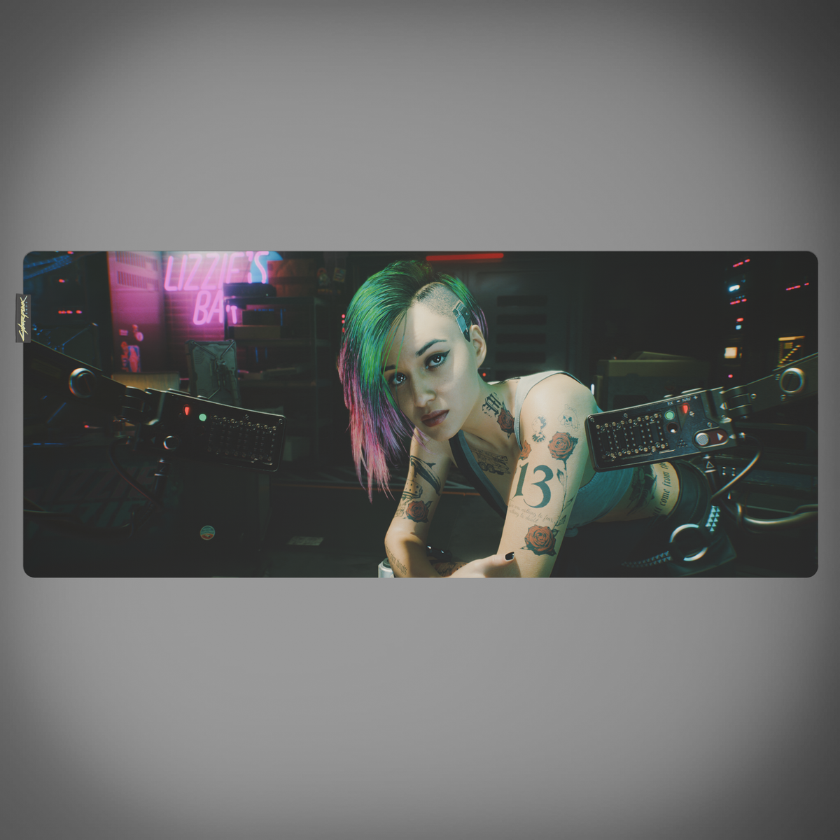 Cyberpunk 2077 Desk Mat - Judy Alvarez