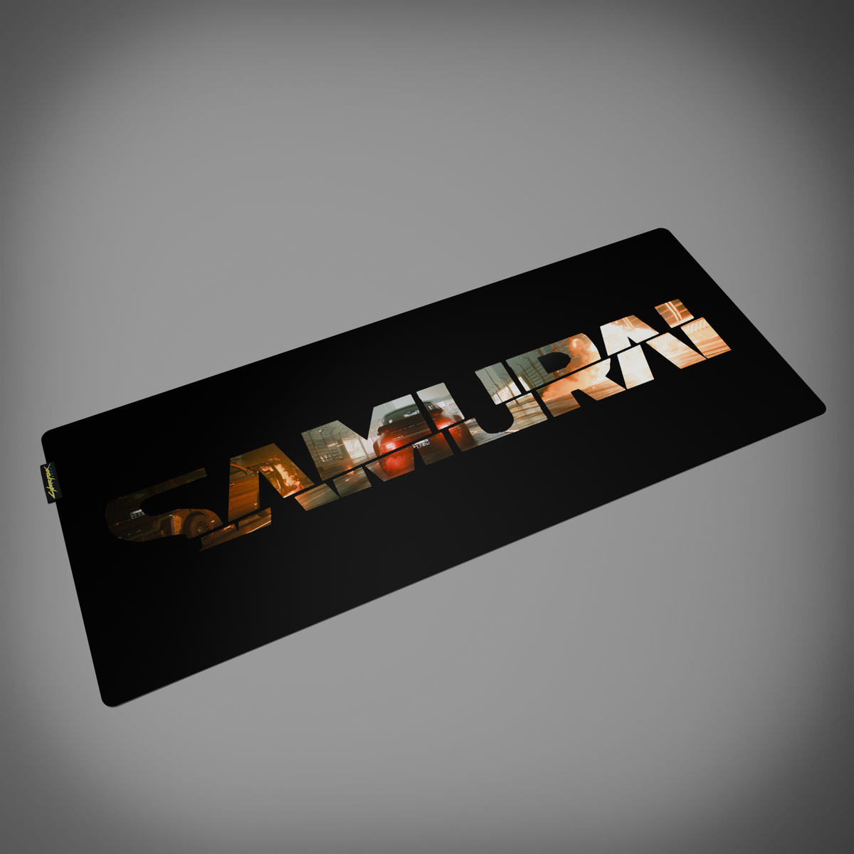 Cyberpunk 2077 Desk Mat - Johnny Silverhand's Porsche