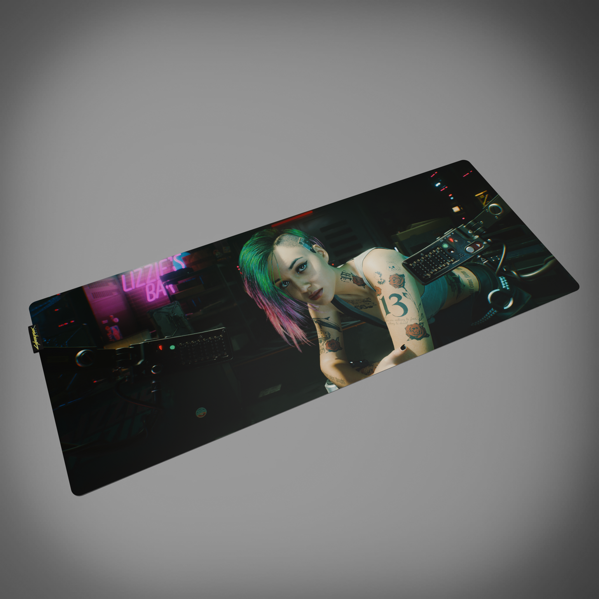 Cyberpunk 2077 Desk Mat - Judy Alvarez