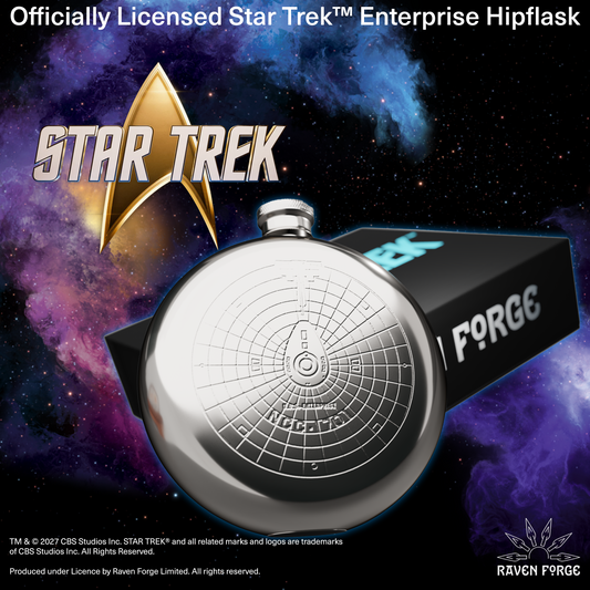 Star Trek Enterprise Hipflask