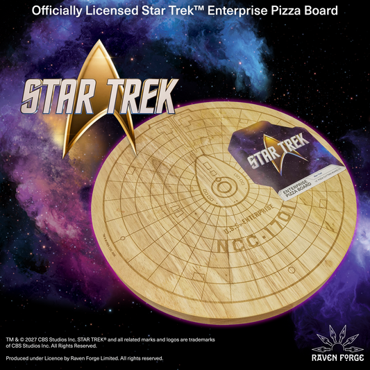 Star Trek Enterprise Pizza Board