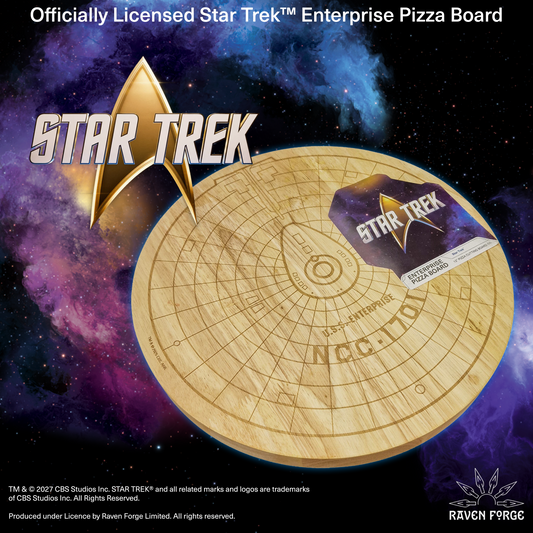 Star Trek Enterprise Pizza Board