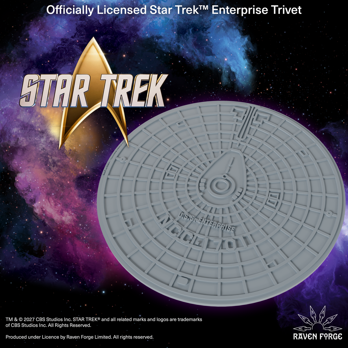 Star Trek Enterprise Trivet