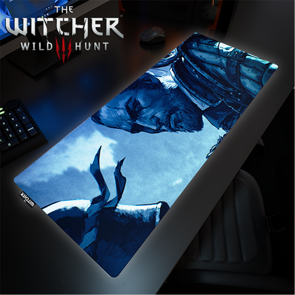 The Witcher Desk Mat - Geralt of Rivia