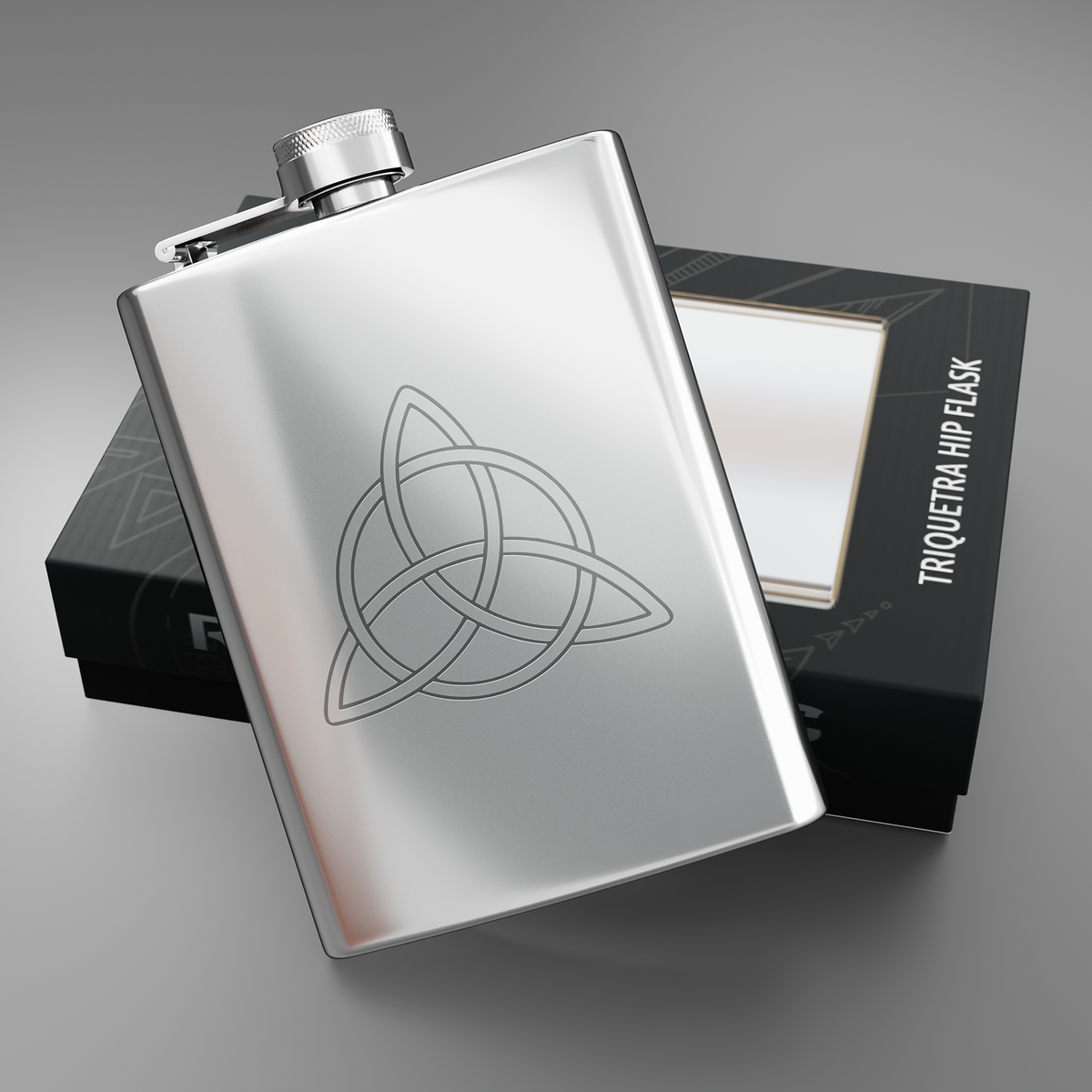 Triquetra Hip Flask