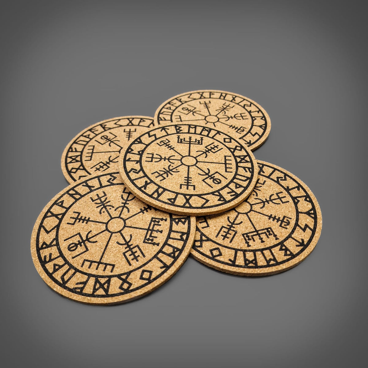 Vegvisir Beers Mats - Set of 5