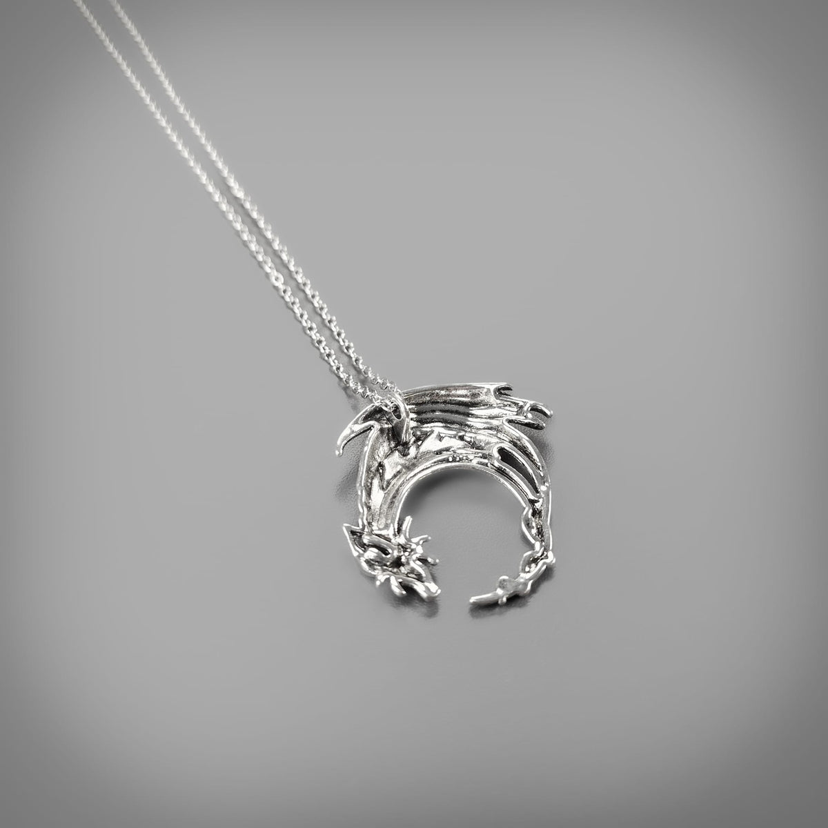 Coiled Dragon Pendant