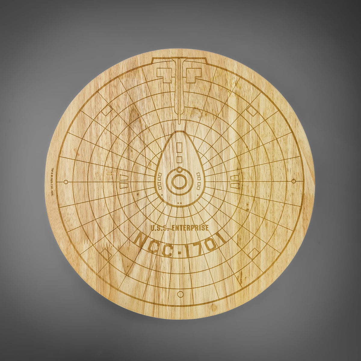 Star Trek Enterprise Pizza Board