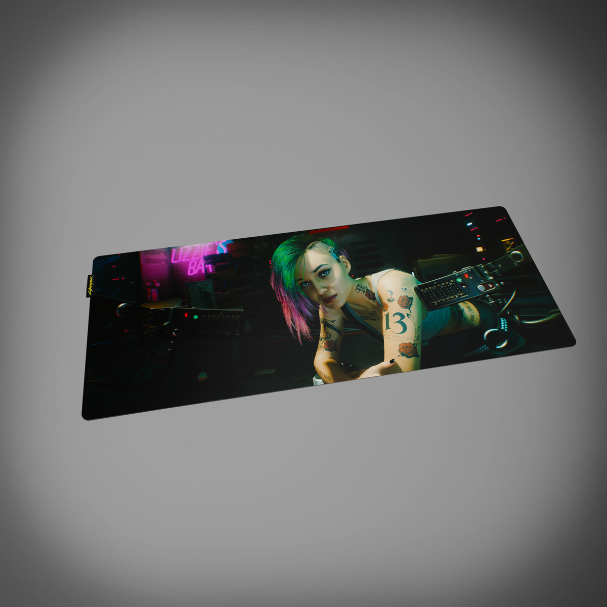 Cyberpunk 2077 Desk Mat - Judy Alvarez